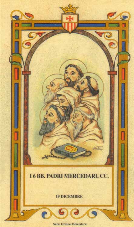 Beati 6 Padri Mercedari - 