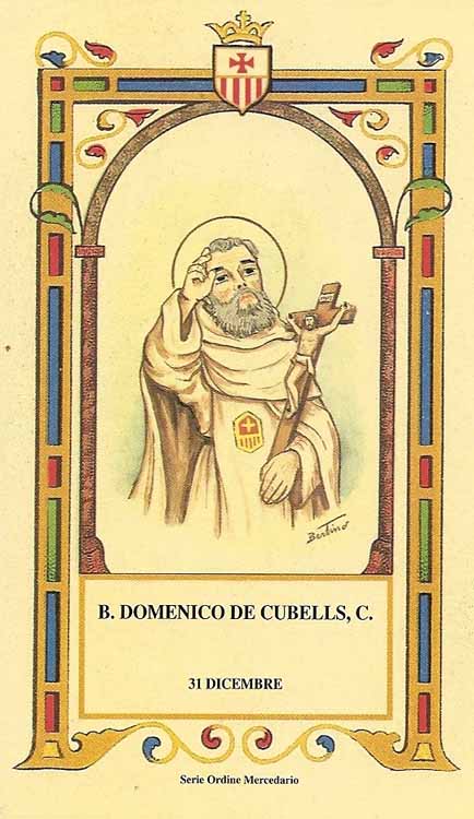 Beato Domenico de Cubells - Mercedario