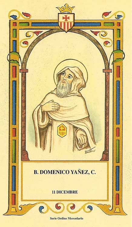Beato Domenico Yanez - Mercedario