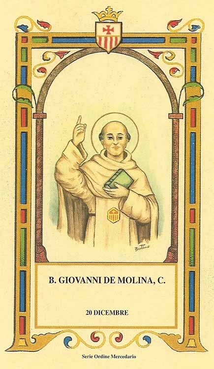Beato Giovanni de Molina - Mercedario