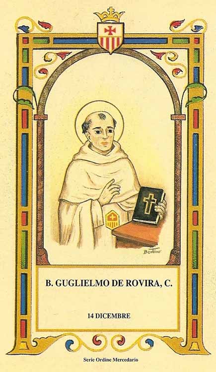 Beato Guglielmo de Rovira - Mercedario