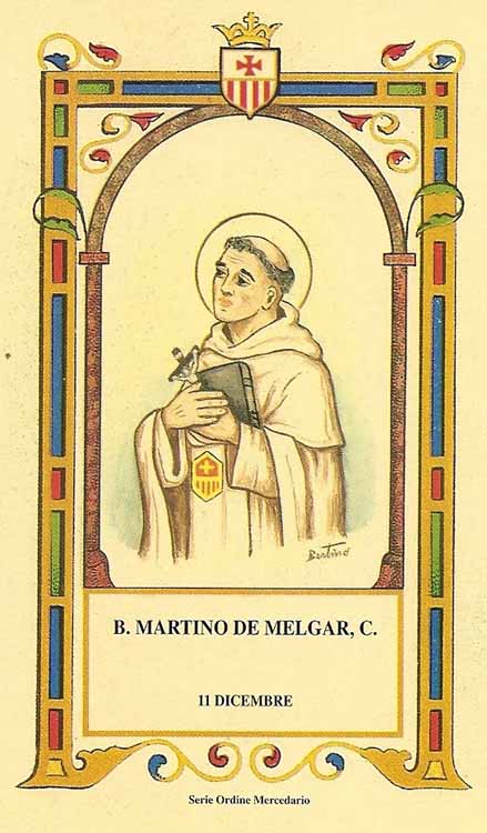 Beato Martino de Melgar - Mercedario