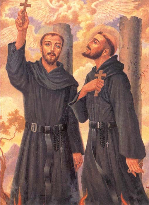 Beato Martino Lumbreras Peralta e Melchiorre Sanchez Perez - Sacerdoti agostiniani, martiri