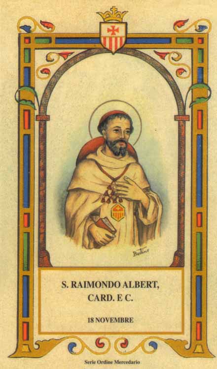 San Raimondo Albert - Cardinale