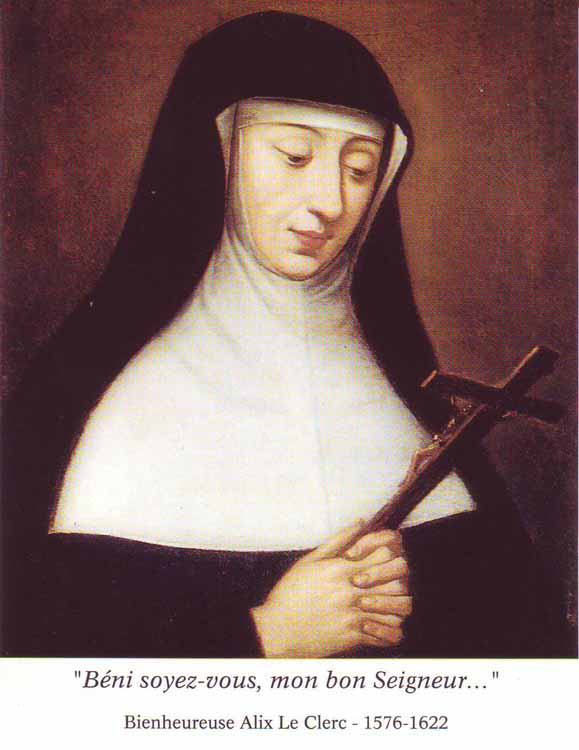 Beata Alessia Le Clerc (Maria Teresa di Gesù) - Cofondatrice