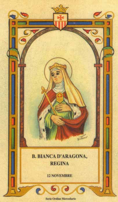 Beata Bianca d’Aragona - Regina, mercedaria