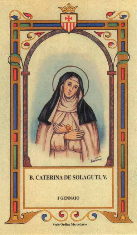 Beata Caterina Solaguti - Vergine mercedaria