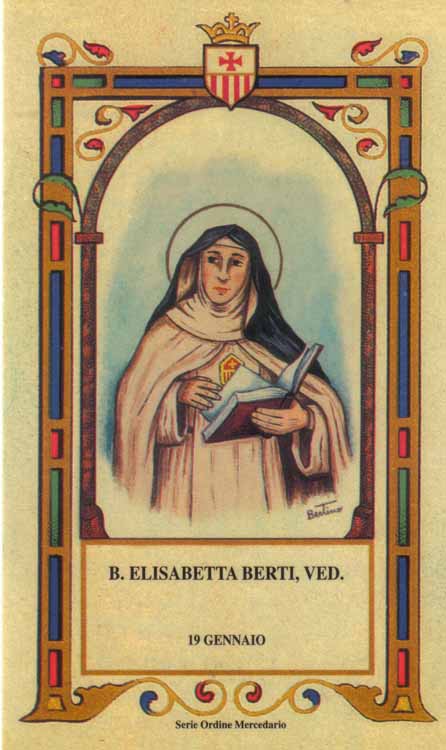 Beata Elisabetta Berti - Vedova