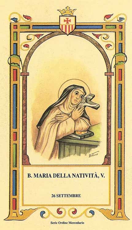 Beata Maria della Natività - Vergine mercedaria