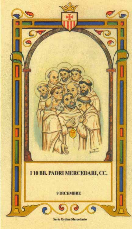 Beati 10 Padri Mercedari - 