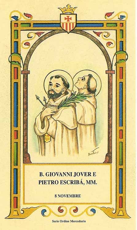 Beati Giovanni Jover e Pietro Escribà - Martiri mercedari