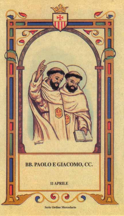 Beati Paolo e Giacomo - Cavalieri mercedari