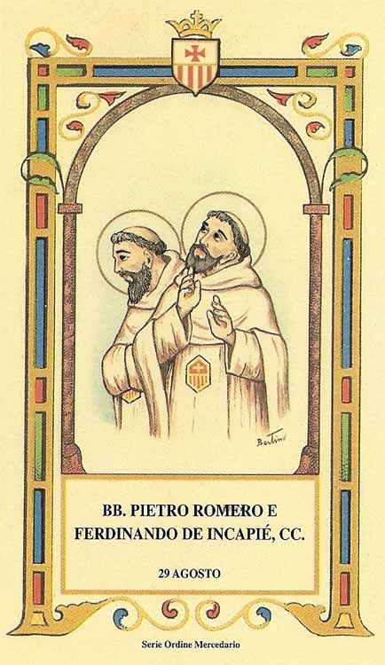 Beati Pietro Romero e Ferdinando de Incapié - Mercedari