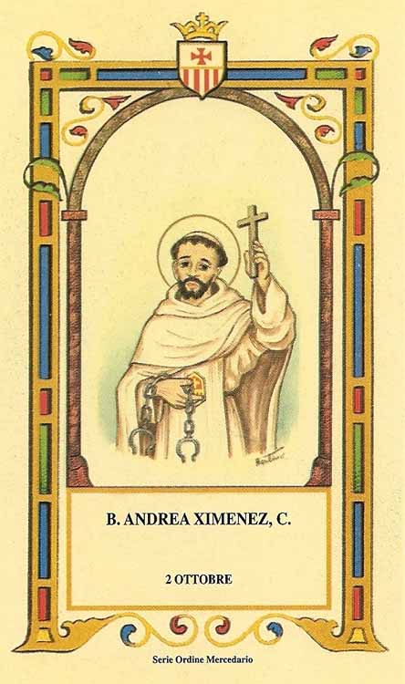 Beato Andrea Ximenez - Mercedario