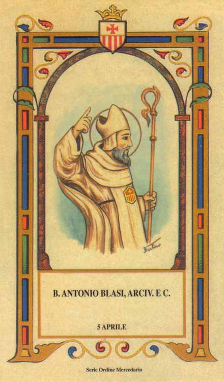 Beato Antonio Blasi - Arcivescovo di Atene