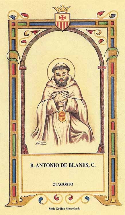 Beato Antonio de Blanes - Mercedario
