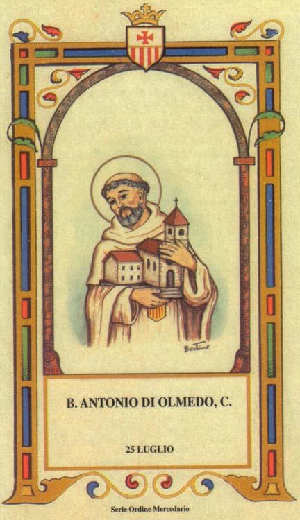 Beato Antonio di Olmedo - Mercedario