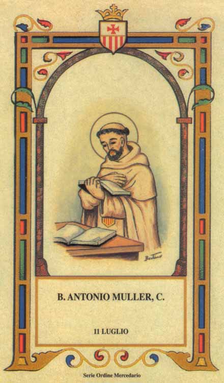 Beato Antonio Muller - Mercedario