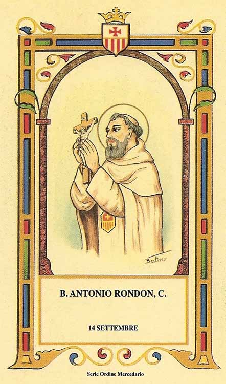 Beato Antonio Rondon - Mercedario