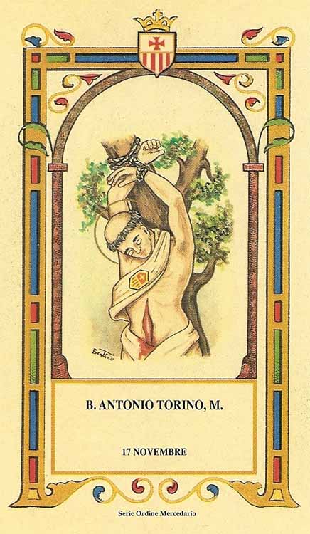 Beato Antonio Torino - Martire mercedario