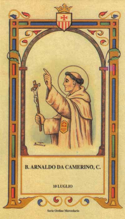 Beato Arnaldo da Camerino - Mercedario
