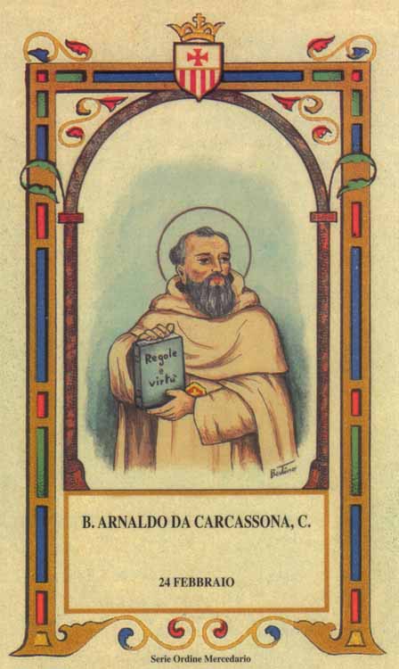 Beato Arnaldo da Carcassona - Mercedario