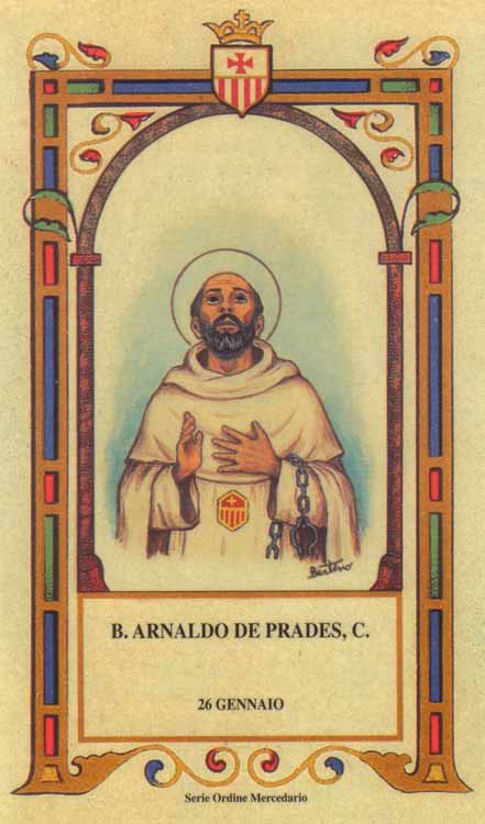 Beato Arnaldo de Prades - Mercedario