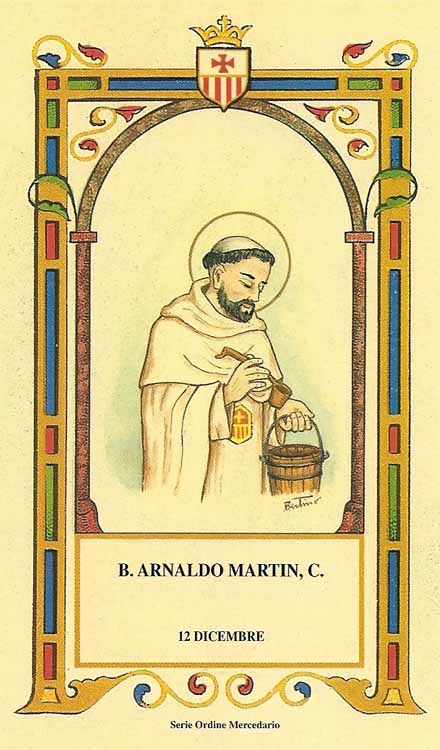 Beato Arnaldo Martin - Mercedario