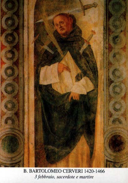 Beato Bartolomeo Cerveri - Sacerdote e martire