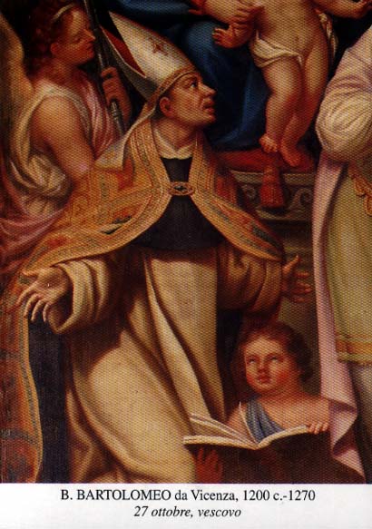 Beato Bartolomeo di Breganze (da Vicenza) - Vescovo