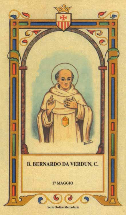 Beato Bernardo da Verdun - Mercedario