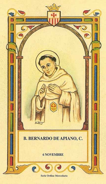 Beato Bernardo de Apiano - Mercedaro