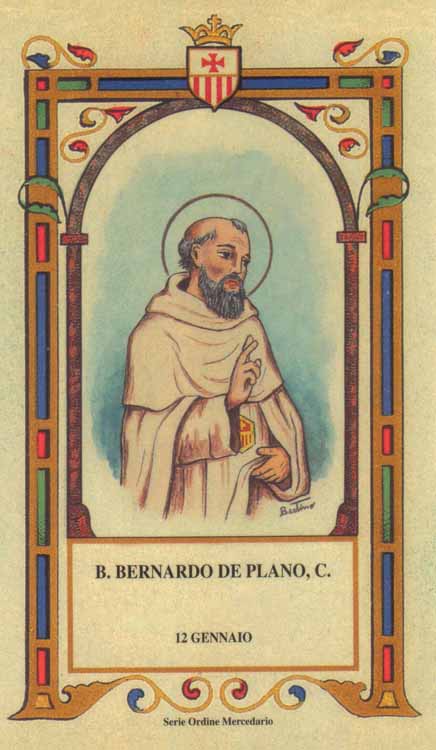 Beato Bernardo de Plano - Mercedario