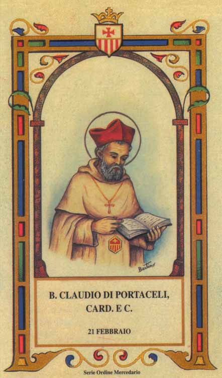 Beato Claudio di Portacieli - Cardinale