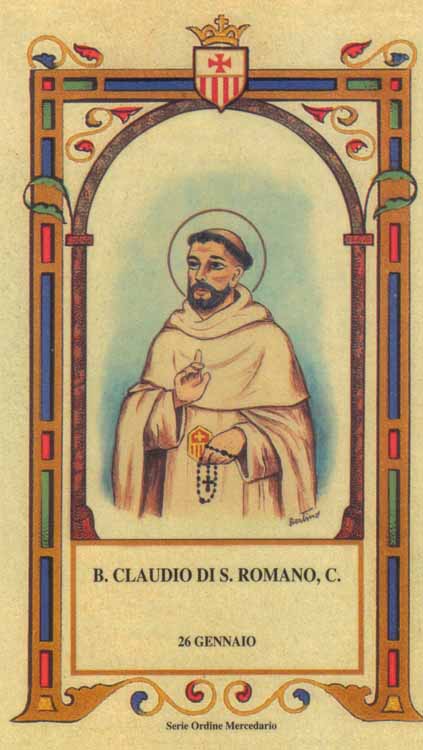 Beato Claudio di San Romano - Mercedario