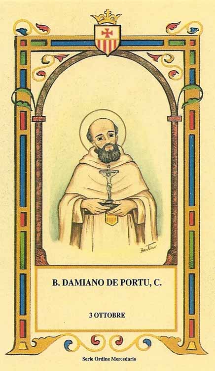 Beato Damiano de Portu - Mercedario