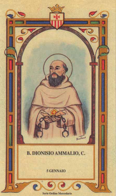 Beato Dionisio Ammalio - Mercedario