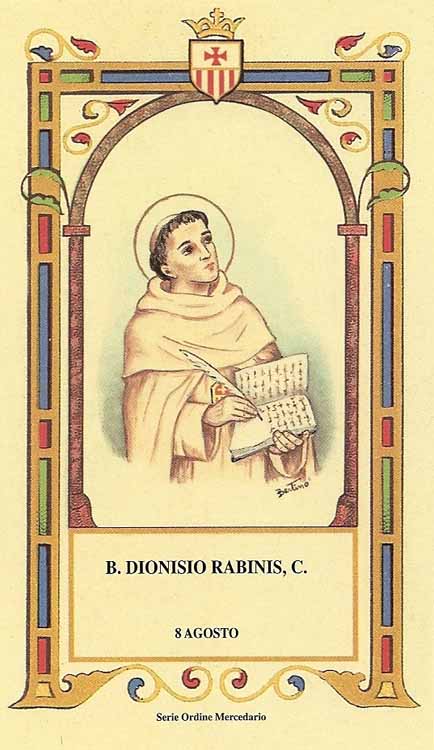 Beato Dionisio Rabinis - Mercedario