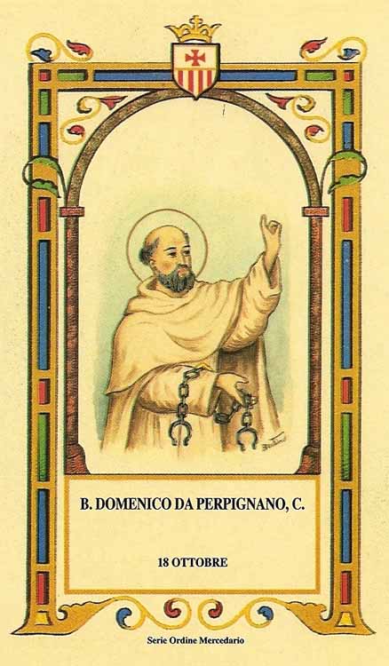 Beato Domenico da Perpignano - Mercedario