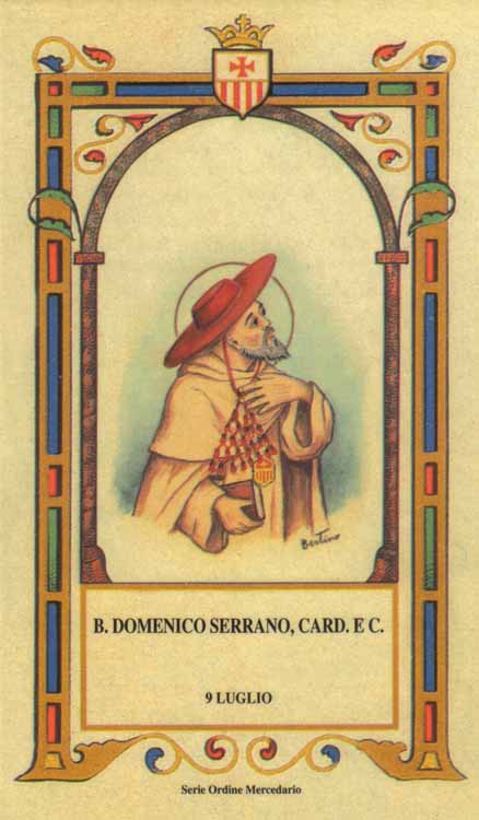 Beato Domenico Serrano - Cardinale