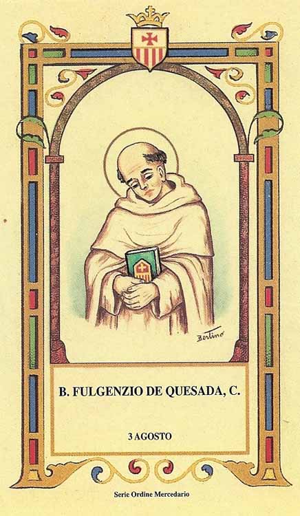 Beato Fulgenzio da Quesada - Mercedario