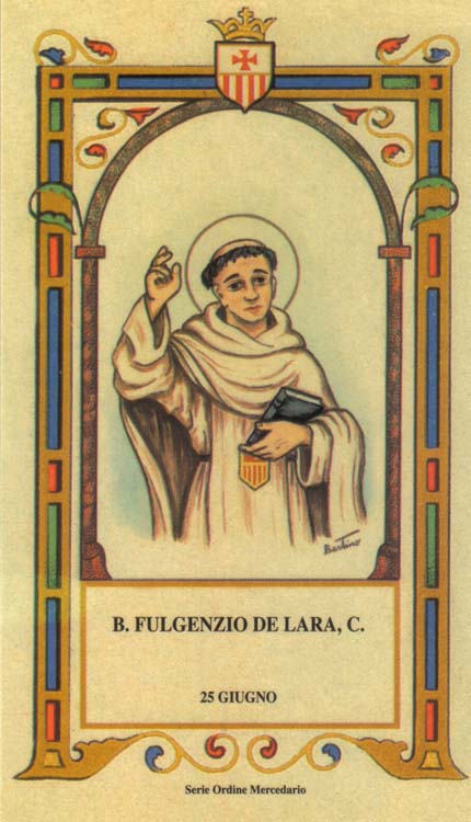 Beato Fulgenzio de Lara - Mercedario