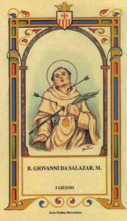 Beato Giovanni da Salazar - Martire mercedario