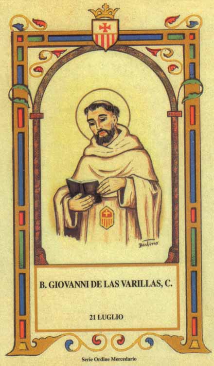 Beato Giovanni de Las Varillas - Mercedario