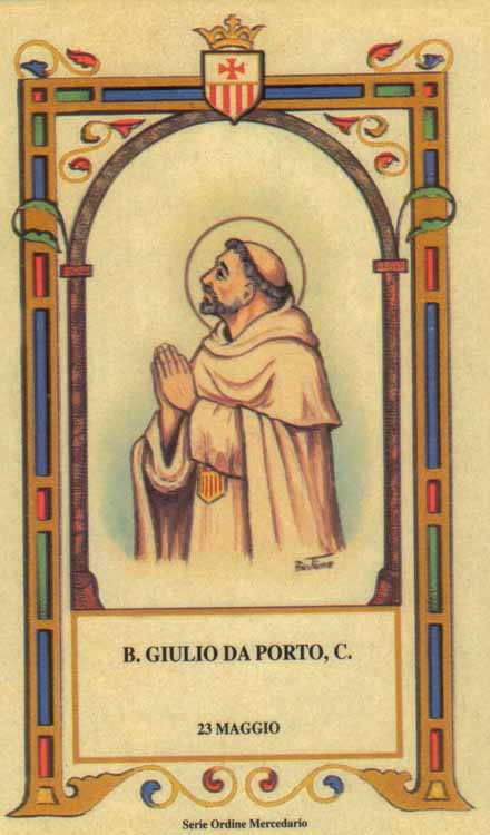 Beato Giulio da Porto - Mercedario