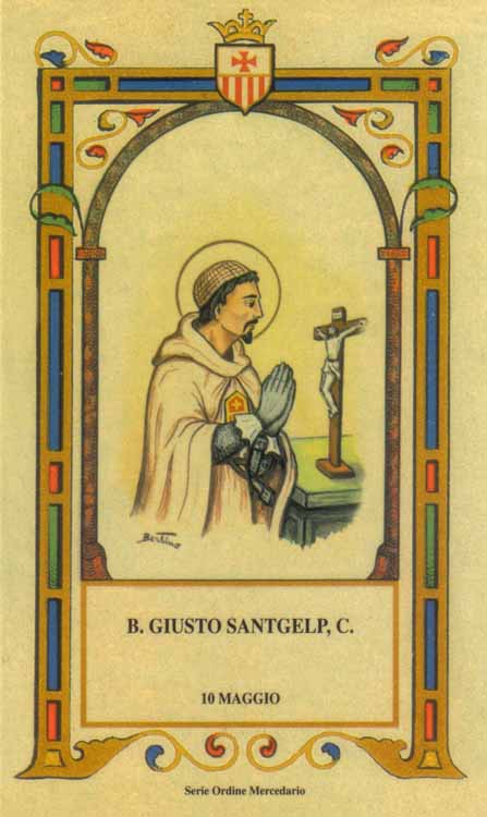 Beato Giusto Santgelp - Mercedario