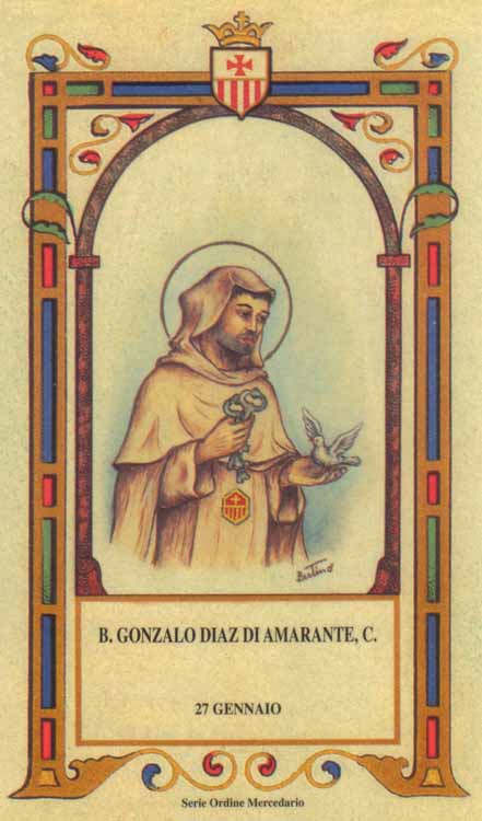 Beato Gonzalo Diaz di Amarante - Mercedario