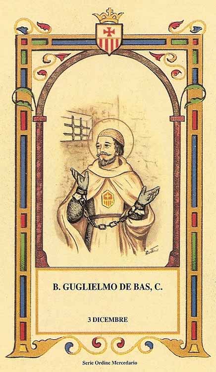 Beato Guglielmo de Bas - Mercedario
