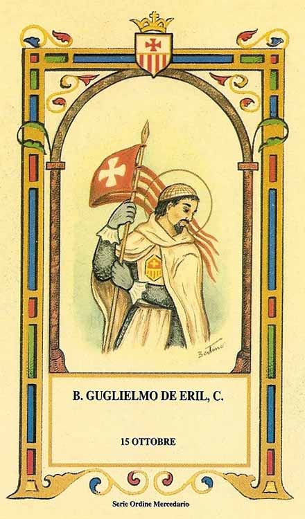 Beato Guglielmo de Eril - Mercedario
