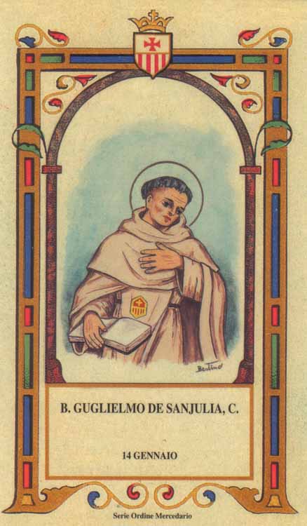 Beato Guglielmo de Sanjulia - Mercedario